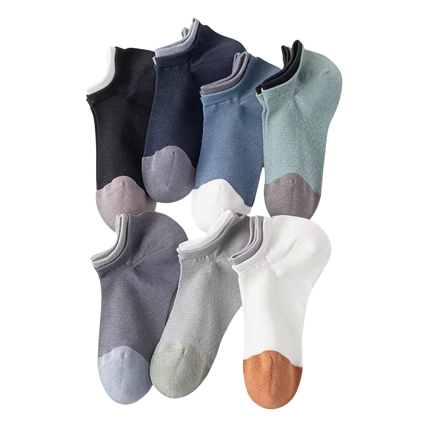 Premium cotton double cuff design socks for unisex!