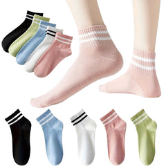 Women & Girls Ankle Length Cotton Socks