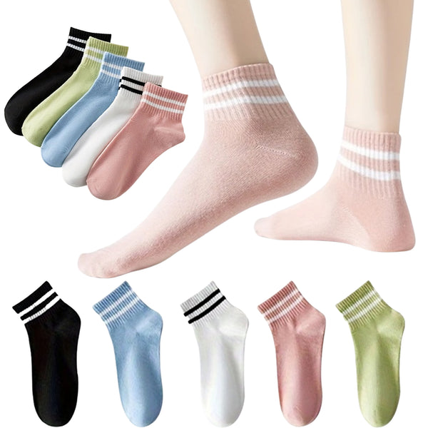 Women & Girls Ankle Length Cotton Socks
