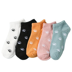 Women's & Girls' Ankle Length Cotton Socks