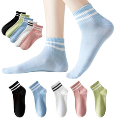 Women & Girls Ankle Length Cotton Socks