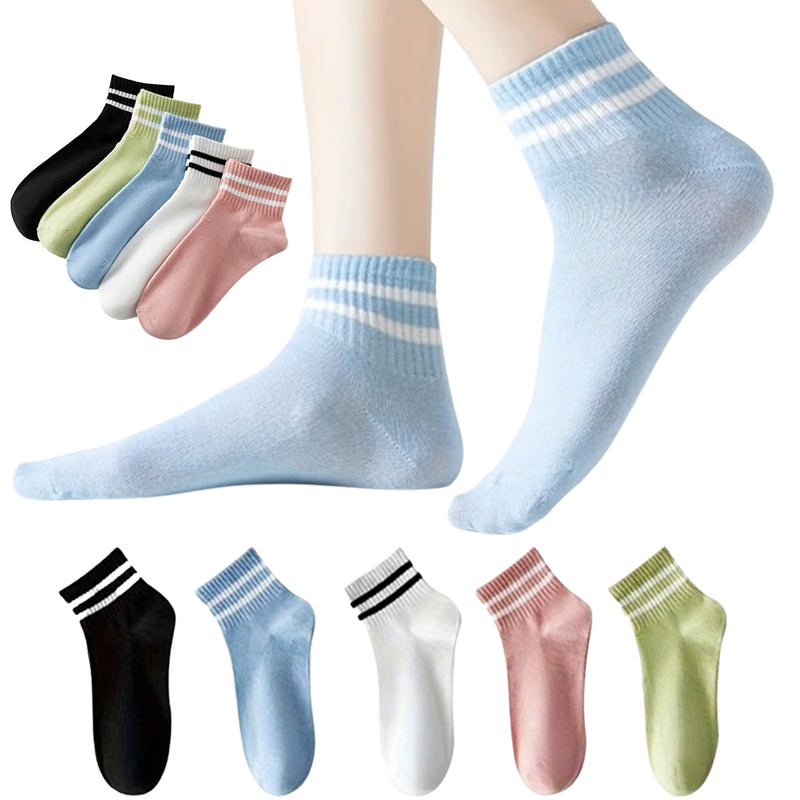Women & Girls Ankle Length Cotton Socks