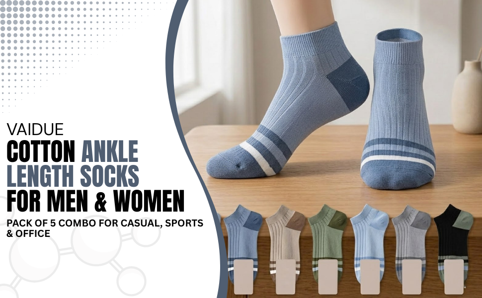 Premium Office ankle socks for men