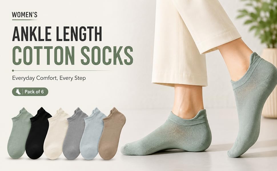 Premium Ankle Length Socks for Men & Women