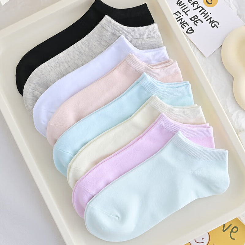 Ankle Length Socks Pack of 9 for Women & Girls