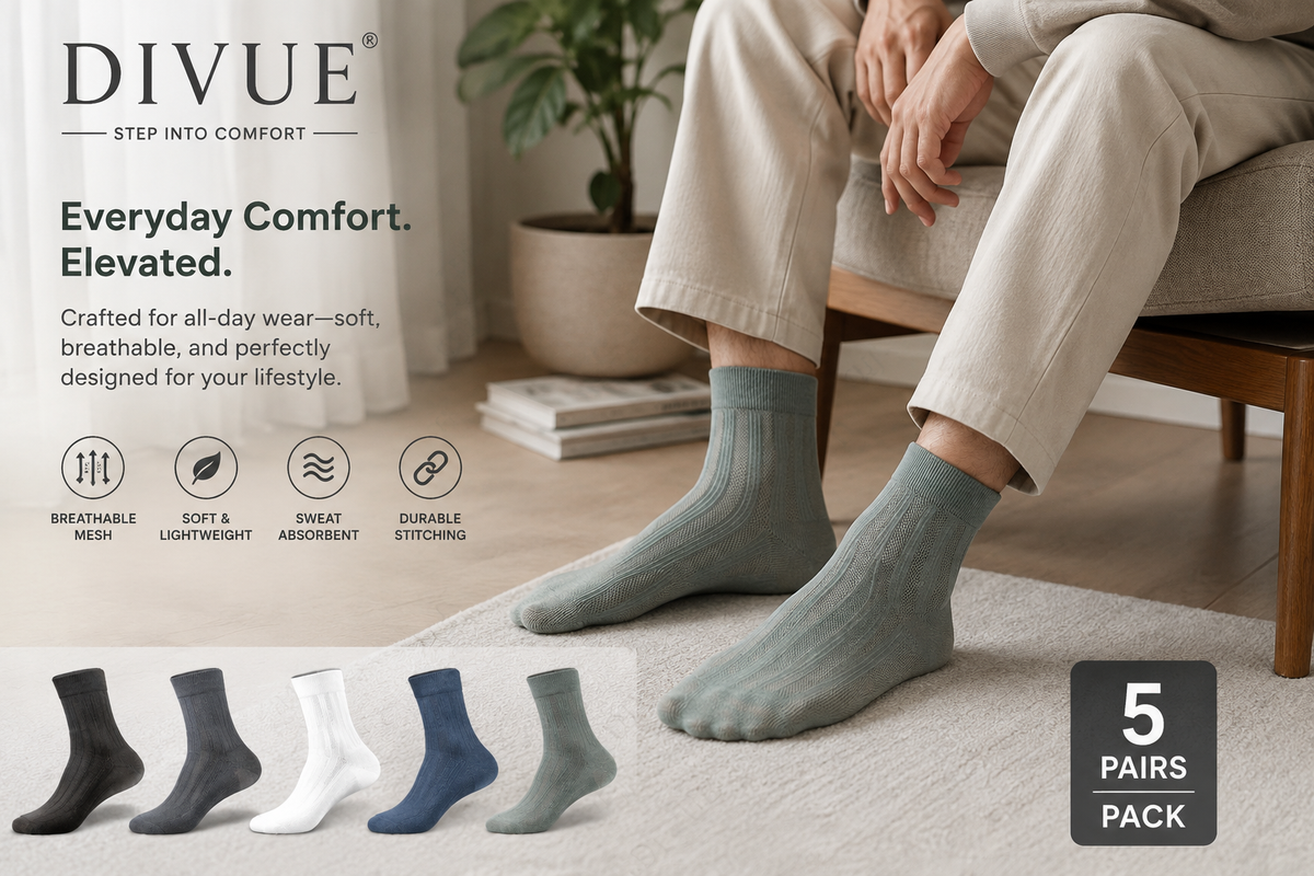 Premium Ankle Length Regular Socks for Men & Women