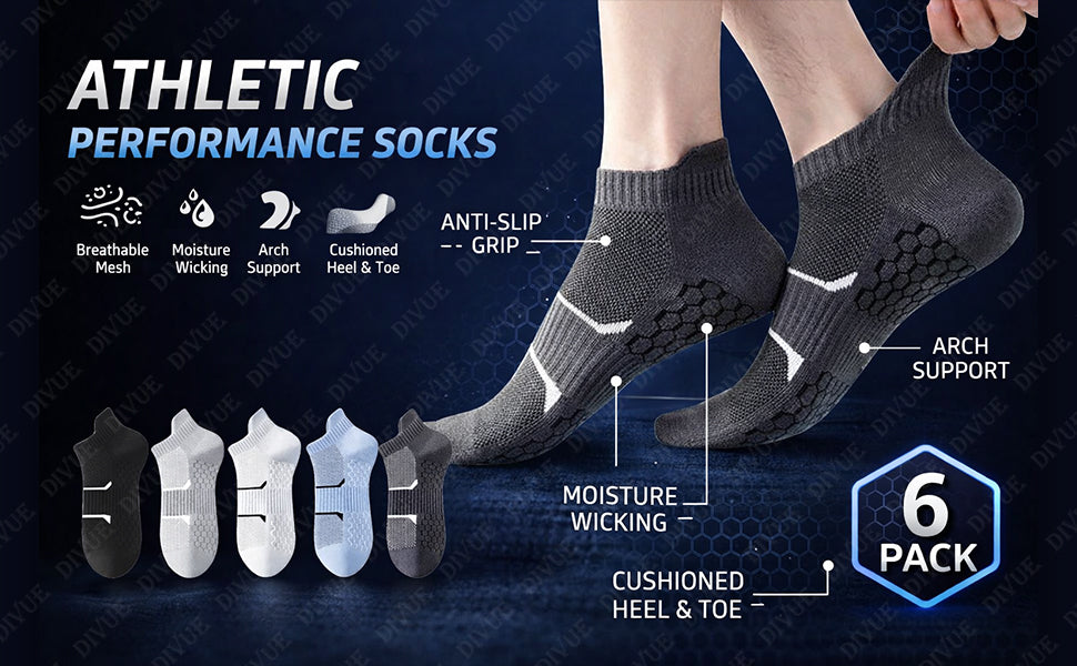 Premium Honeycomb Sock's Design With Net Mesh For Unisex