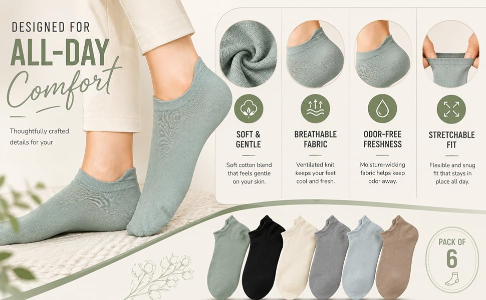 Premium Ankle Length Socks for Men & Women