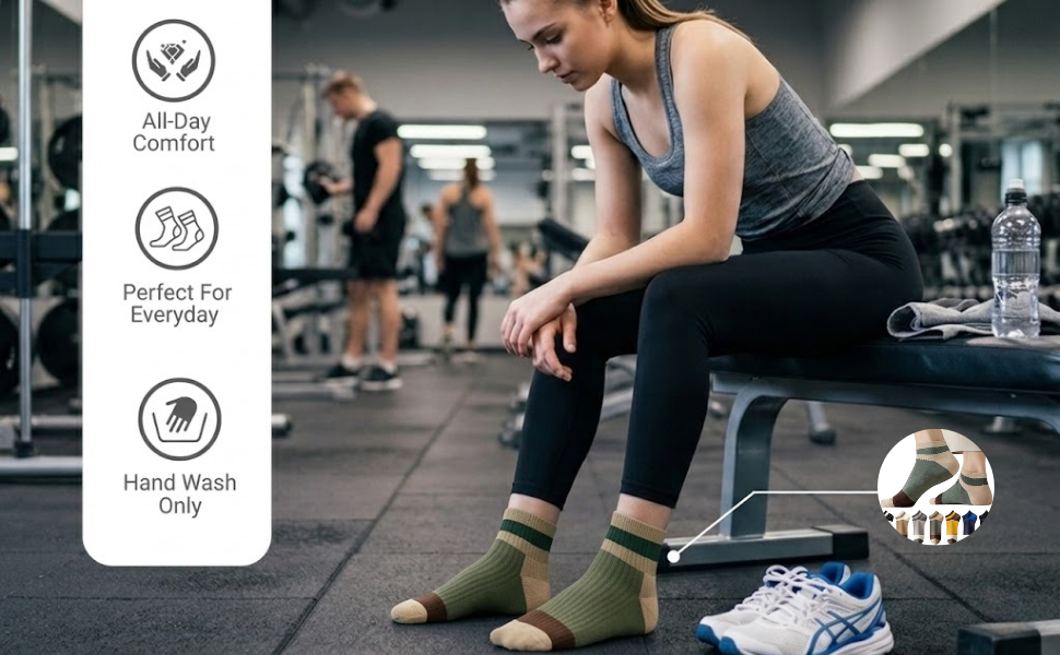 Premium Ankle Length Socks for Men & Women!