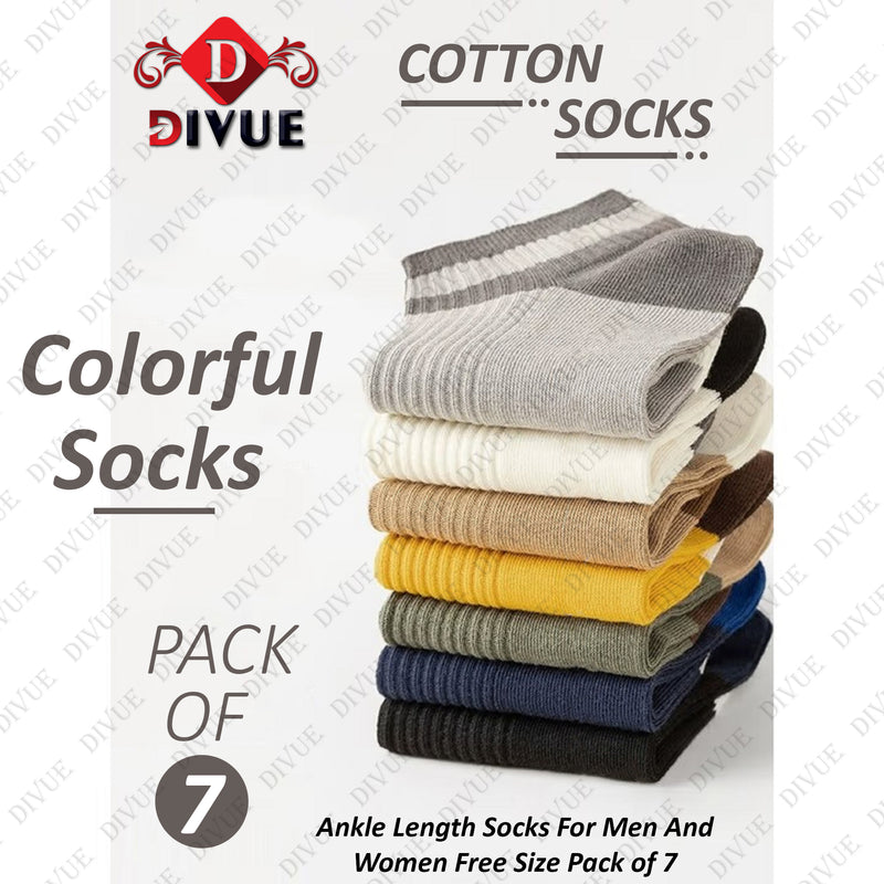 Premium Ankle Length Socks for Men & Women!