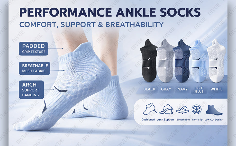 Premium Honeycomb Sock's Design With Net Mesh For Unisex
