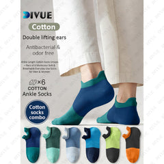 Premium Ankle Length Cotton Socks for Men & Women