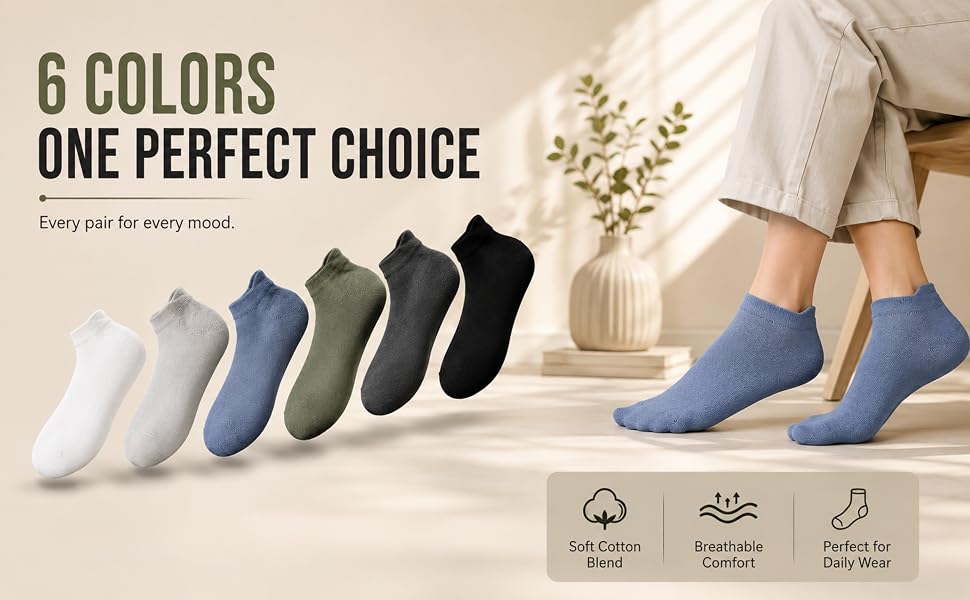 Premium Ankle Length Socks for Men & Women