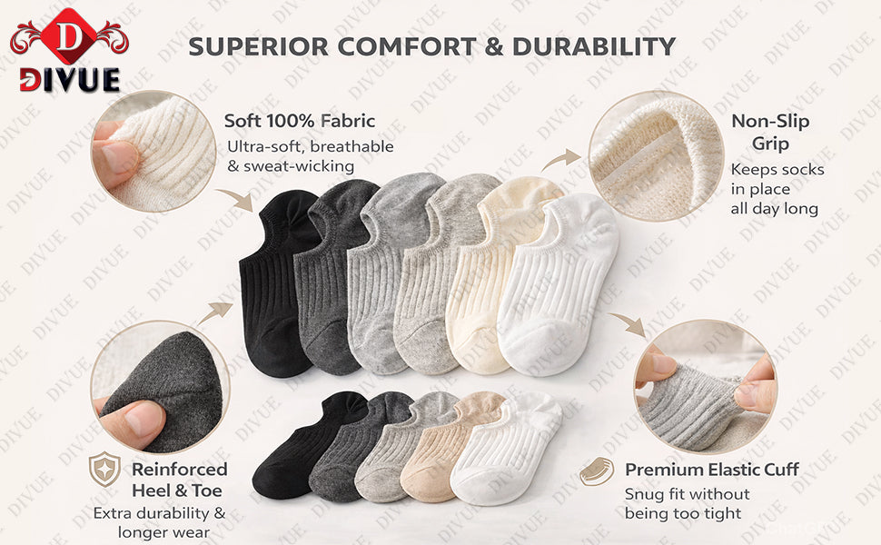 Premium Ankle Length Low cut Socks for Men & Women!