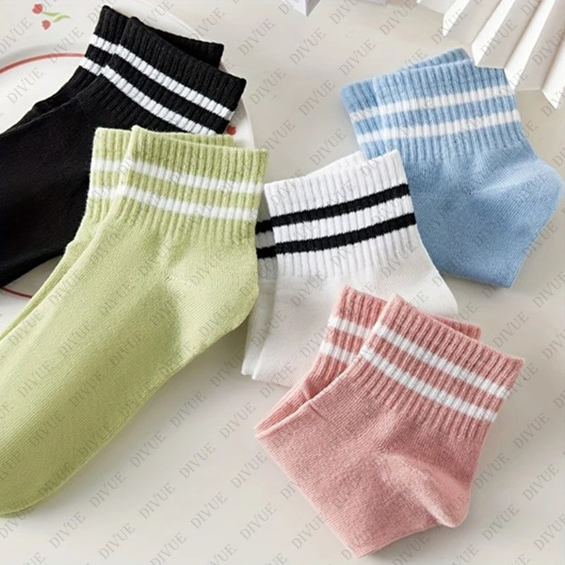 Women & Girls Ankle Length Cotton Socks