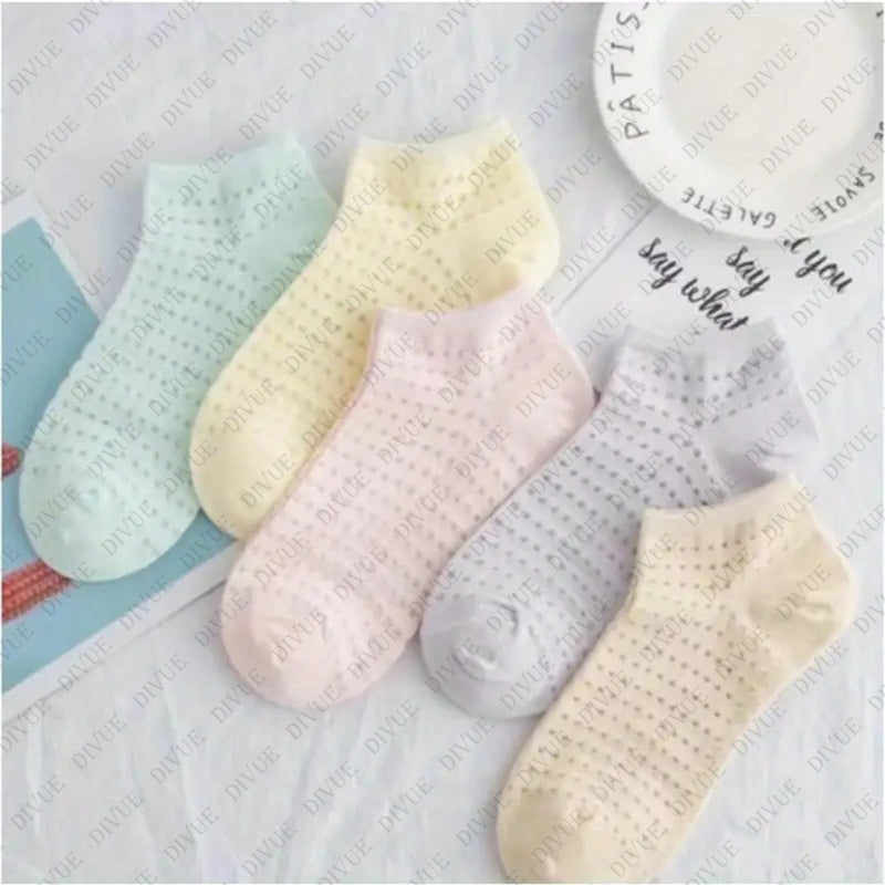 Women & Girls Ankle Length Cotton Socks