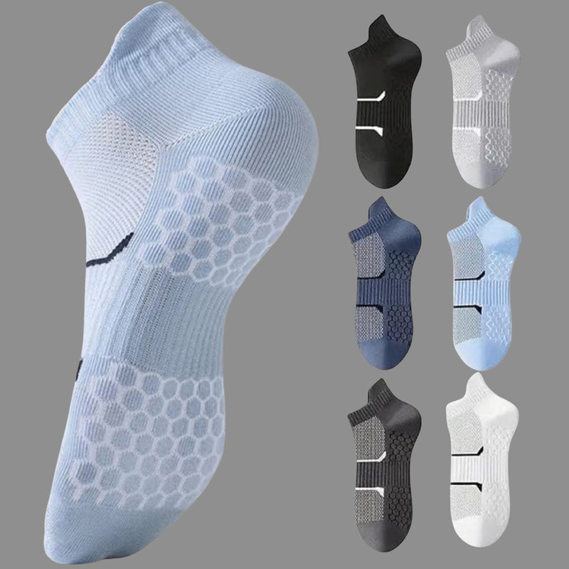 Premium Honeycomb Sock's Design With Net Mesh For Unisex