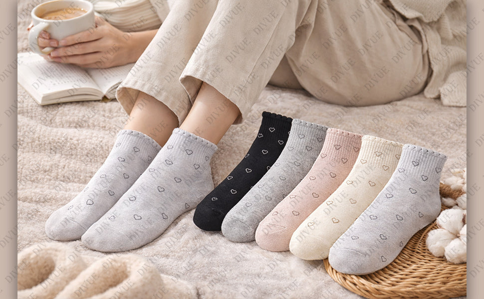 Premium Socks for Girls & Women Ankle Length