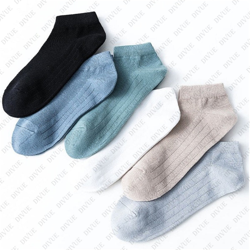 Premium Ankle Length Socks For Men And Women Net Mesh
