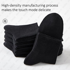 Premium Regular Ankle Length Socks Black Color – Odor-Free Cotton Socks for Men & Women – Unisex