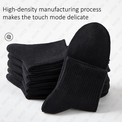 Premium Regular Ankle Length Socks Black Color – Odor-Free Cotton Socks for Men & Women – Unisex