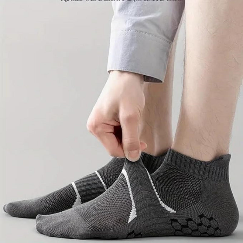 Premium Honeycomb Sock's Design With Net Mesh For Unisex