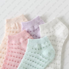 Women & Girls Ankle Length Cotton Socks