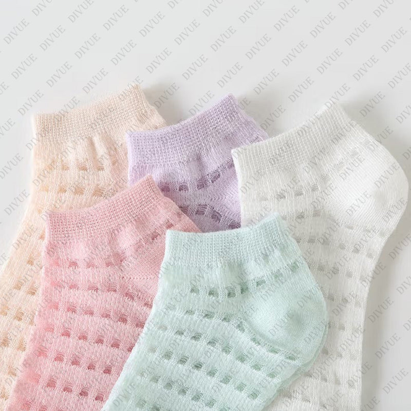 Women & Girls Ankle Length Cotton Socks