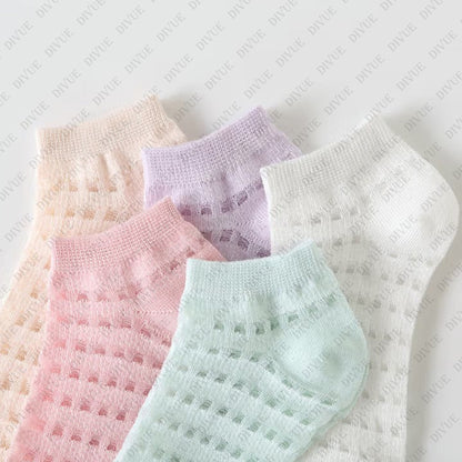 Women & Girls Ankle Length Cotton Socks