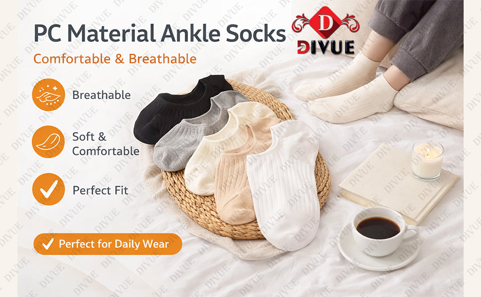 Premium Ankle Length Low cut Socks for Men & Women!