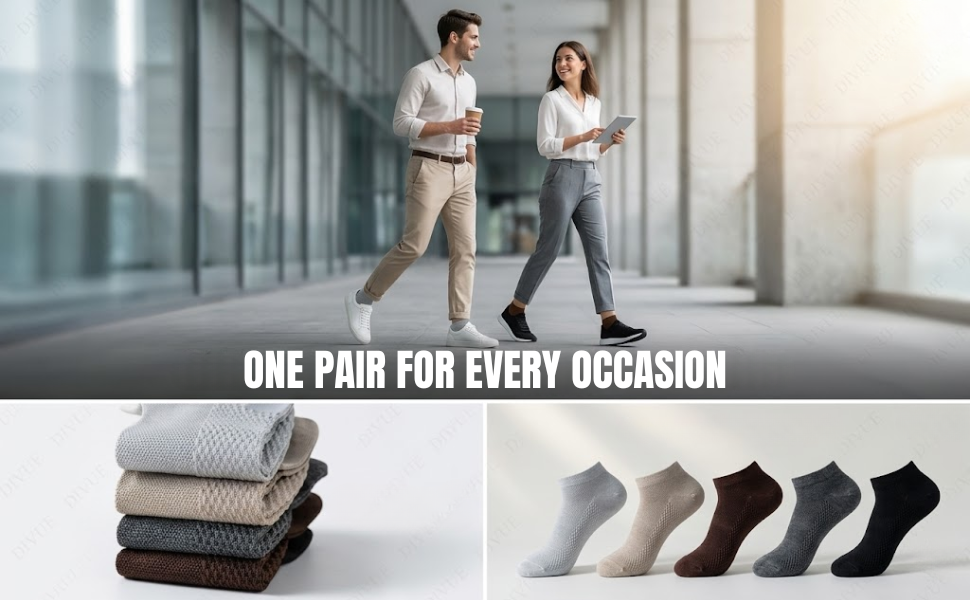 Premium Ankle Length Socks for Men and Women