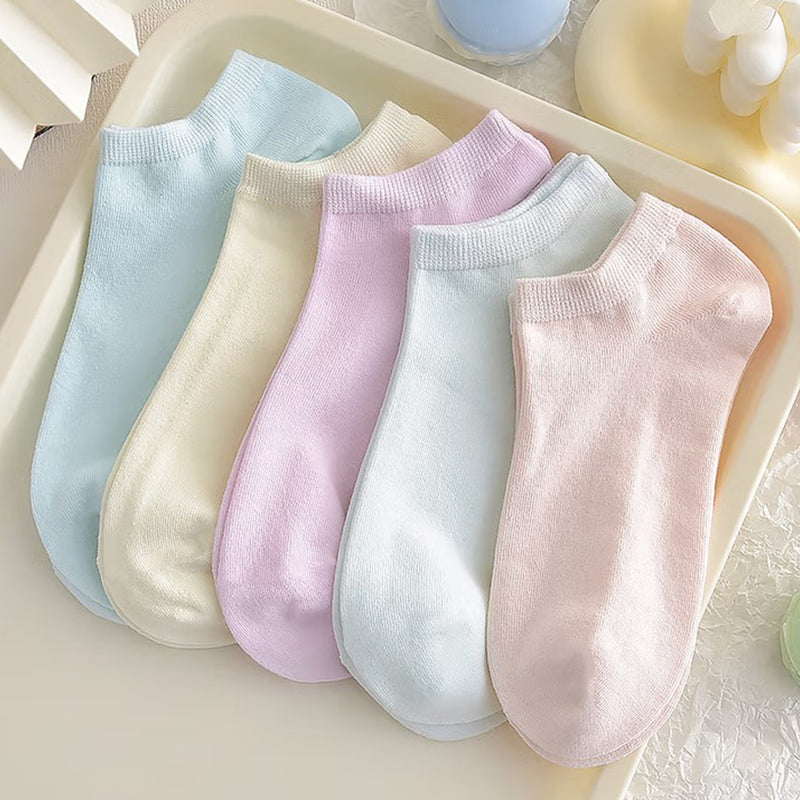 Ankle Length Socks Pack of 9 for Women & Girls