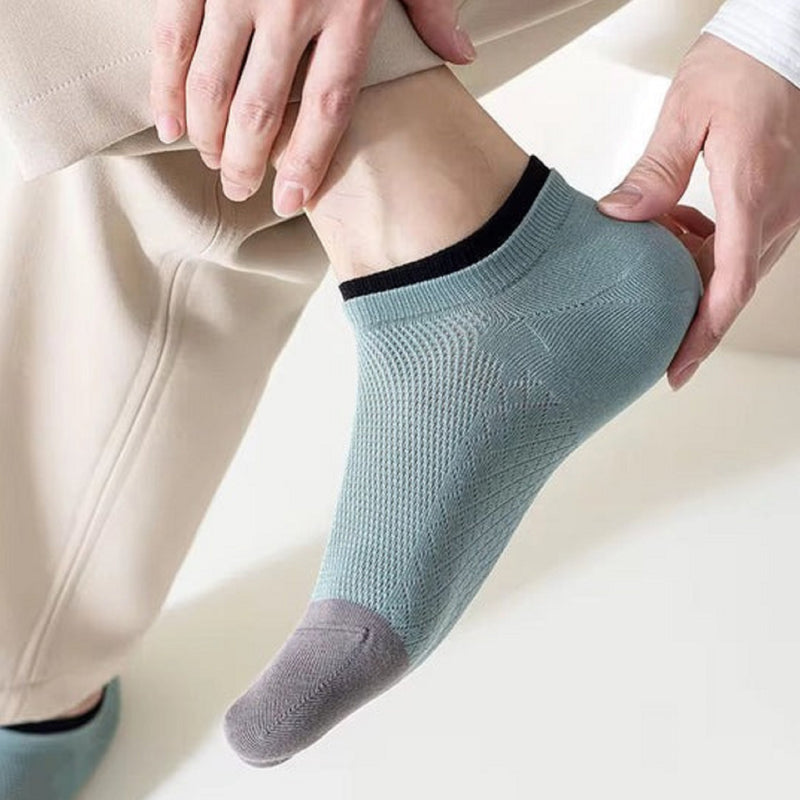 Premium cotton double cuff design socks for unisex!