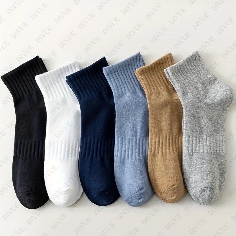 Premium Ankle Length Socks Pack of 6 for Men and Women