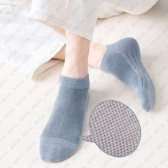 Premium Ankle Length Socks For Men And Women Net Mesh