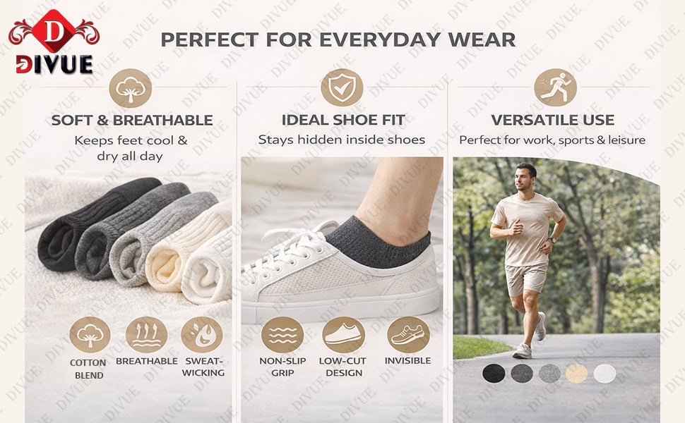 Premium Ankle Length Low cut Socks for Men & Women!