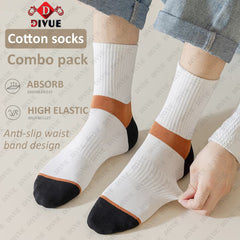 Premium Unisex Crew Length Socks Pack of 5
