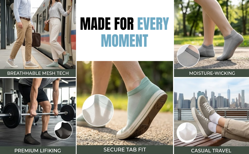 Premium Ankle Length Socks for Men & Women