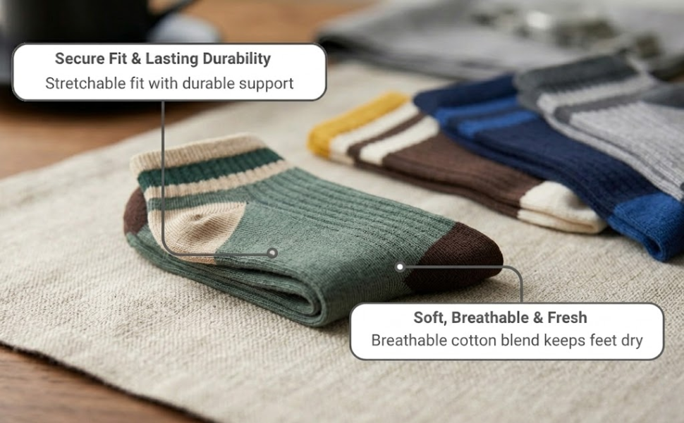Premium Ankle Length Socks for Men & Women!
