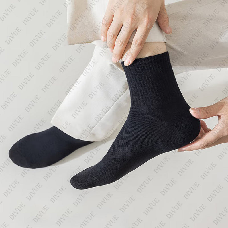 Premium Regular Ankle Length Socks Black Color – Odor-Free Cotton Socks for Men & Women – Unisex