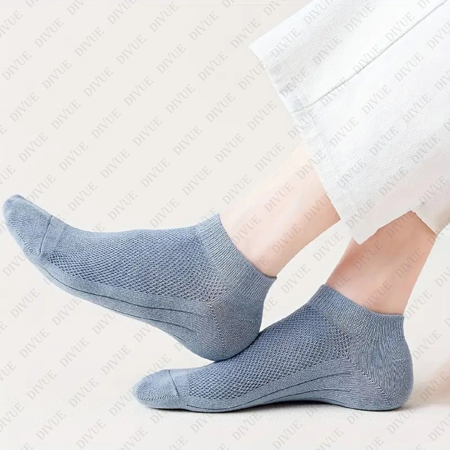 Premium Ankle Length Socks For Men And Women Net Mesh