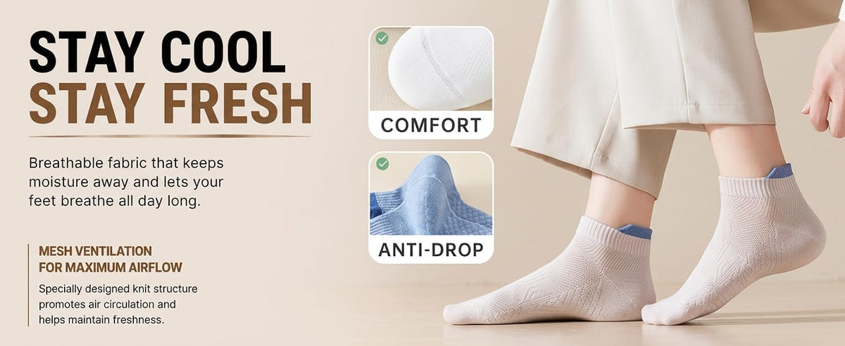 Premium Ankle Length Socks for Men & Women 7