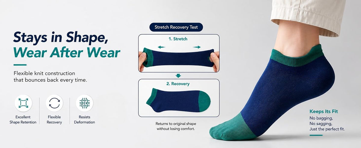 Premium Ankle Length Cotton Socks for Men & Women