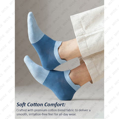 Premium Ankle Length Cotton Socks for Men & Women