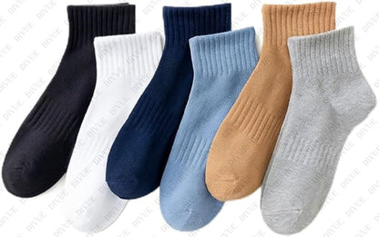 Premium Ankle Length Socks Pack of 6 for Men and Women