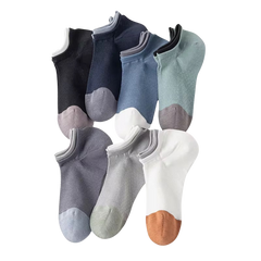 Premium cotton double cuff design socks for unisex!