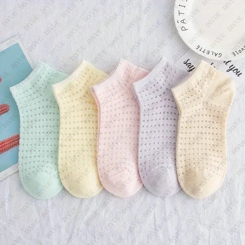 Women & Girls Ankle Length Cotton Socks