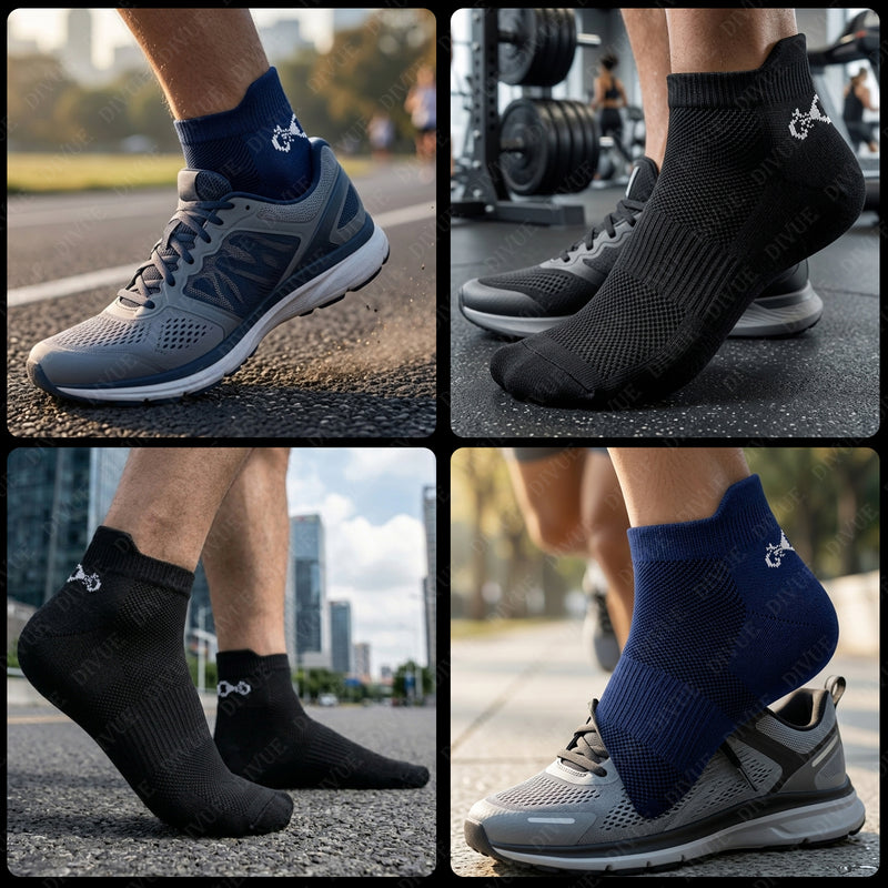 Premium Ankle Length Socks for Men & Women | 5X Stronger Than Cotton