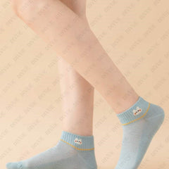 Premium Cute Rabbit Knit Design Ankle Length Socks for Girls and Women