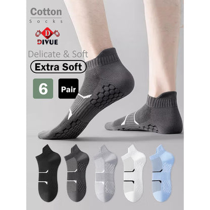 Premium Honeycomb Sock's Design With Net Mesh For Unisex